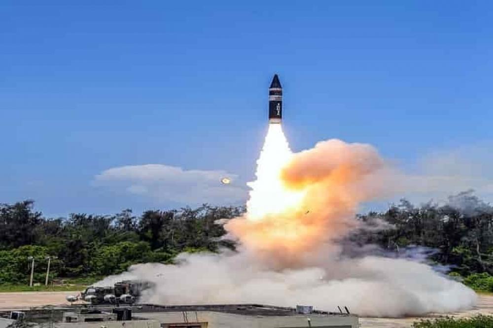 The Weekend Leader - China takes notice of India's test of 'carrier killer' Agni-P ballistic missile