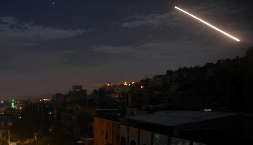 The Weekend Leader - Israeli missile strike targets Damascus