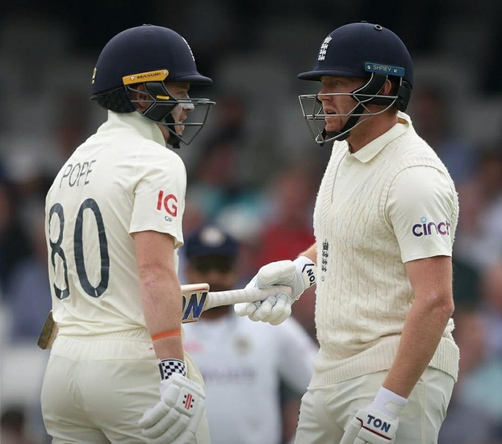 The Weekend Leader - Pope, Bairstow lead England's fightback