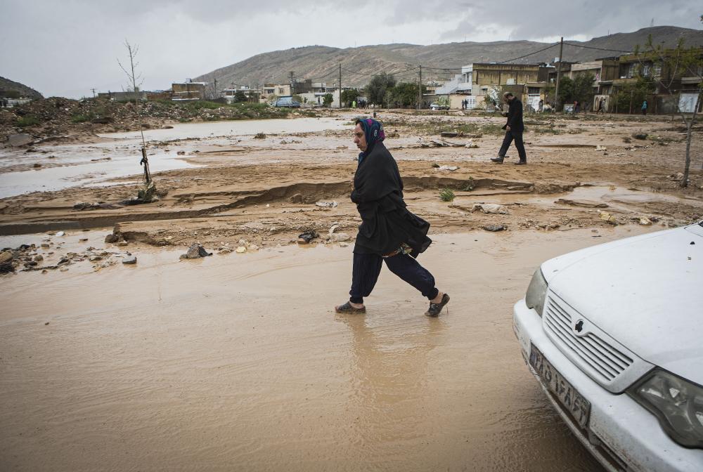 The Weekend Leader - Tropical storm affects daily life in Iran