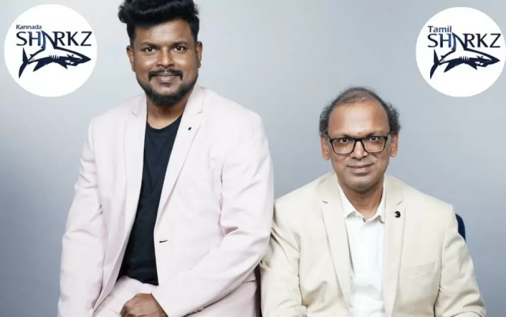 The Weekend Leader - Krishnamani Kannan and Arun Kumar Launch SHARKZ , A Regional Language Startup Show