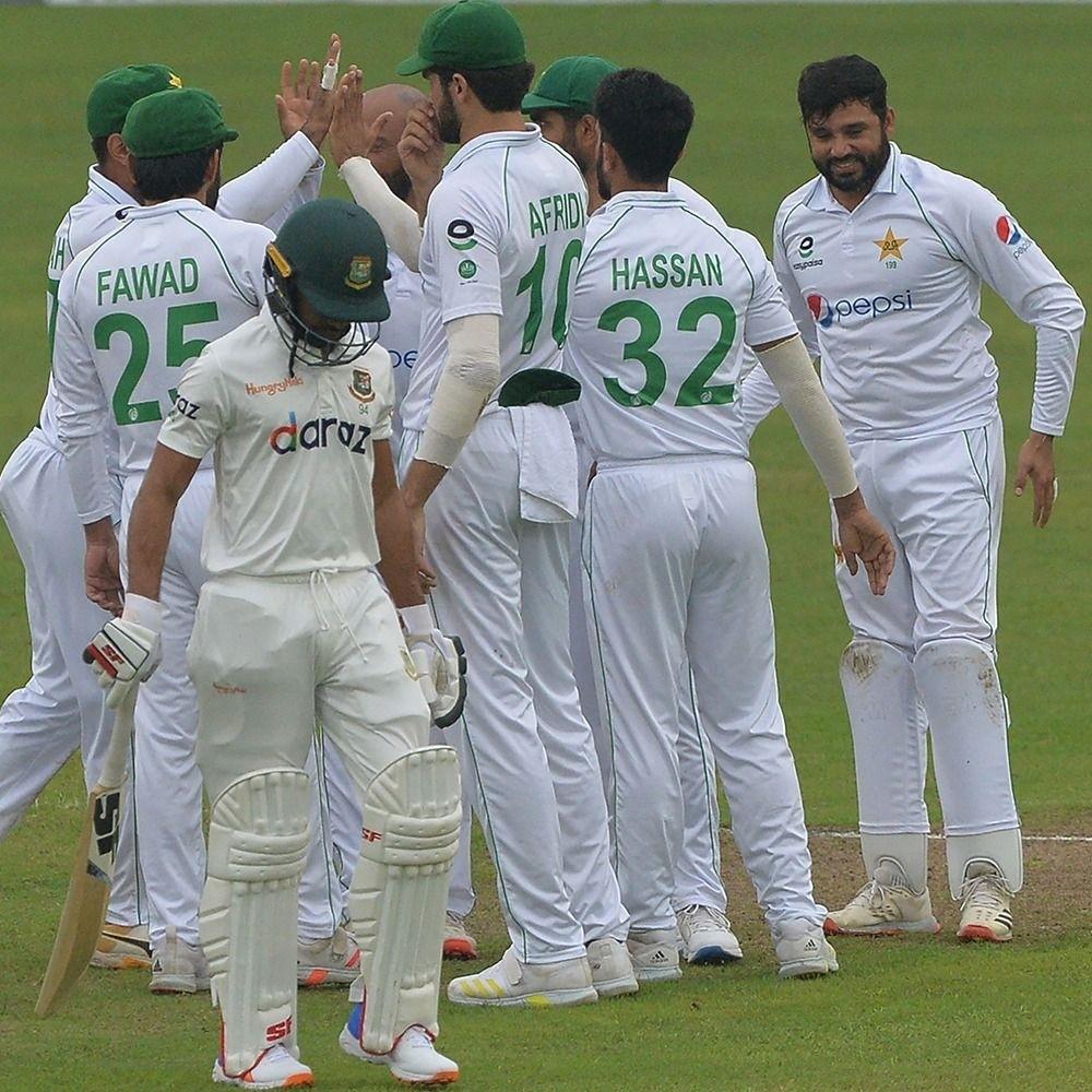 The Weekend Leader - 2nd Test, Day 4: Bangladesh 76/7 at stumps after Pakistan declare 1st innings at 300/4