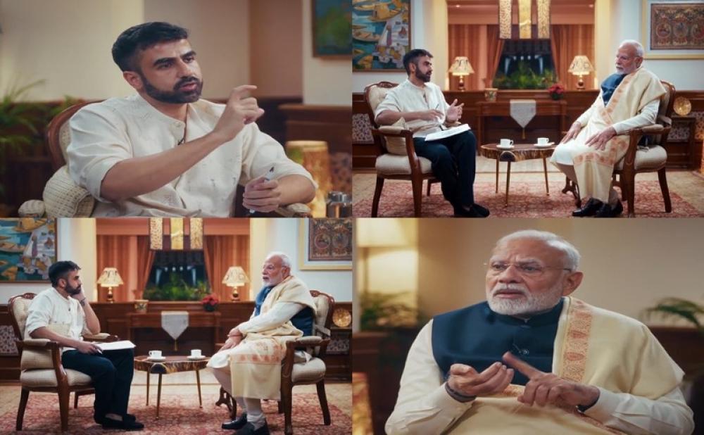 The Weekend Leader - PM Narendra Modi Makes Podcast Debut with Nikhil Kamath on 'People By WTF'