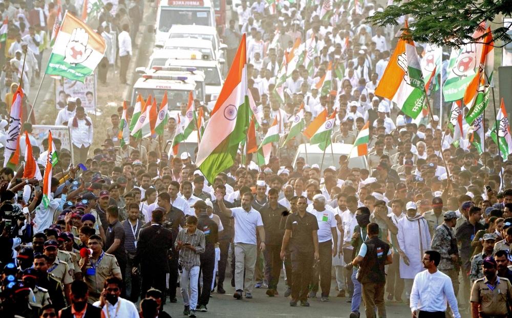 The Weekend Leader - NCP, Shiv Sena-UBT joining Congress' Bharat Jodo Yatra