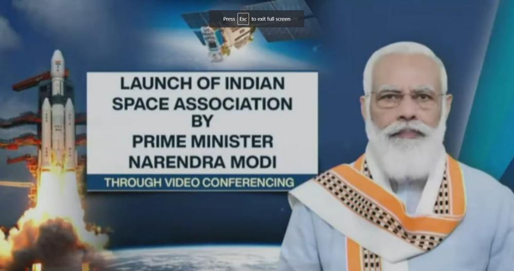 The Weekend Leader - PM Modi launches Indian Space Association