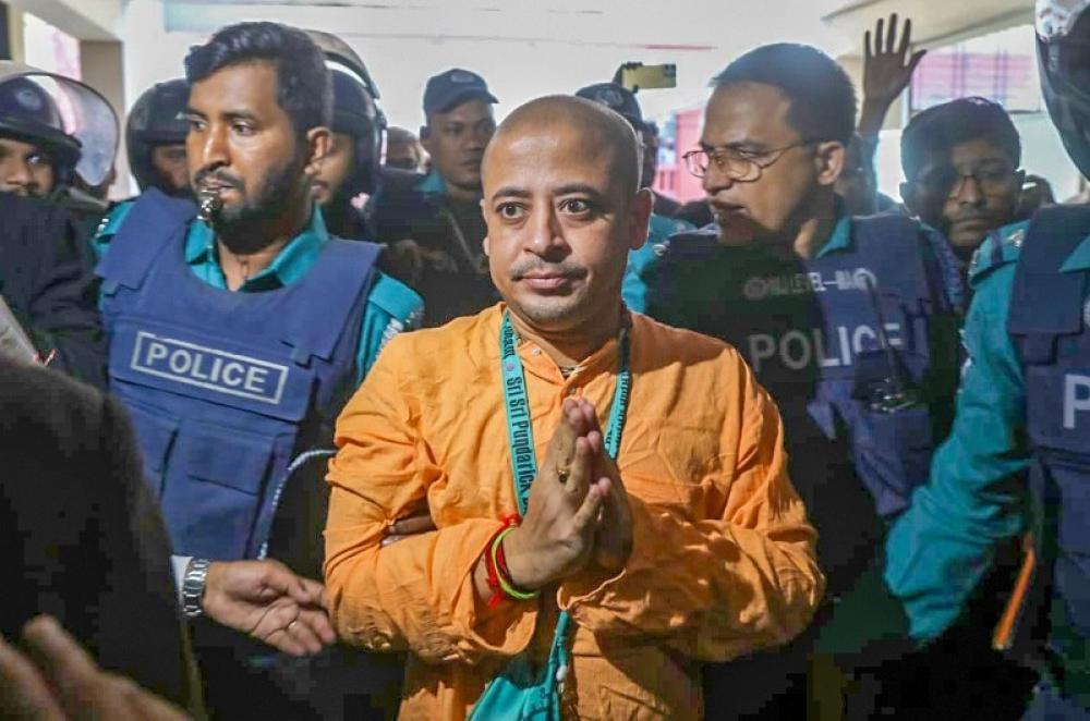 The Weekend Leader - Bangladesh Court Denies Bail Again to Hindu Priest Chinmoy Das