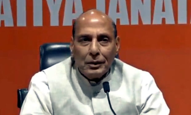 The Weekend Leader - India has won direct wars with Pak, will also win indirect one: Rajnath