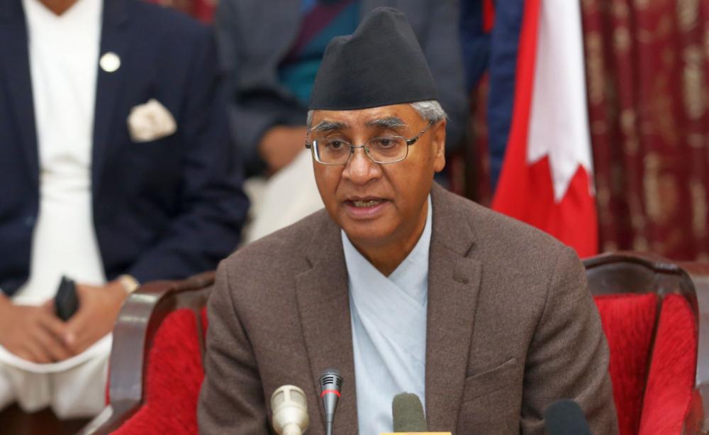 The Weekend Leader - Deuba appointed new Nepal PM