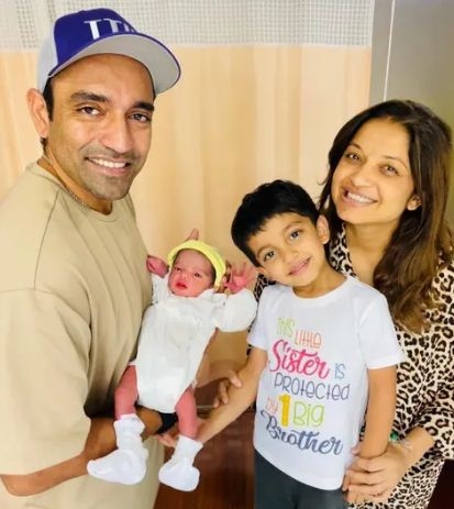 The Weekend Leader - Robin Uthappa blessed with a daughter, names her Trinity Thea Uthappa