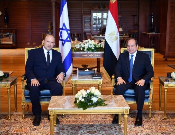 The Weekend Leader - Egyptian Prez, Israeli PM discuss bilateral ties, Palestine