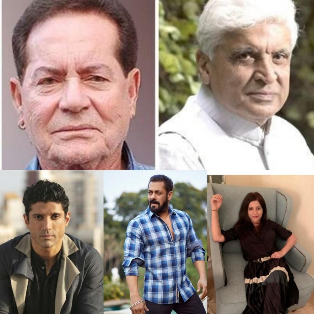 The Weekend Leader - Salman Khan, Zoya and Farhan Akhtar among producers of Salim-Javed docu-film 'Angry Young Men'