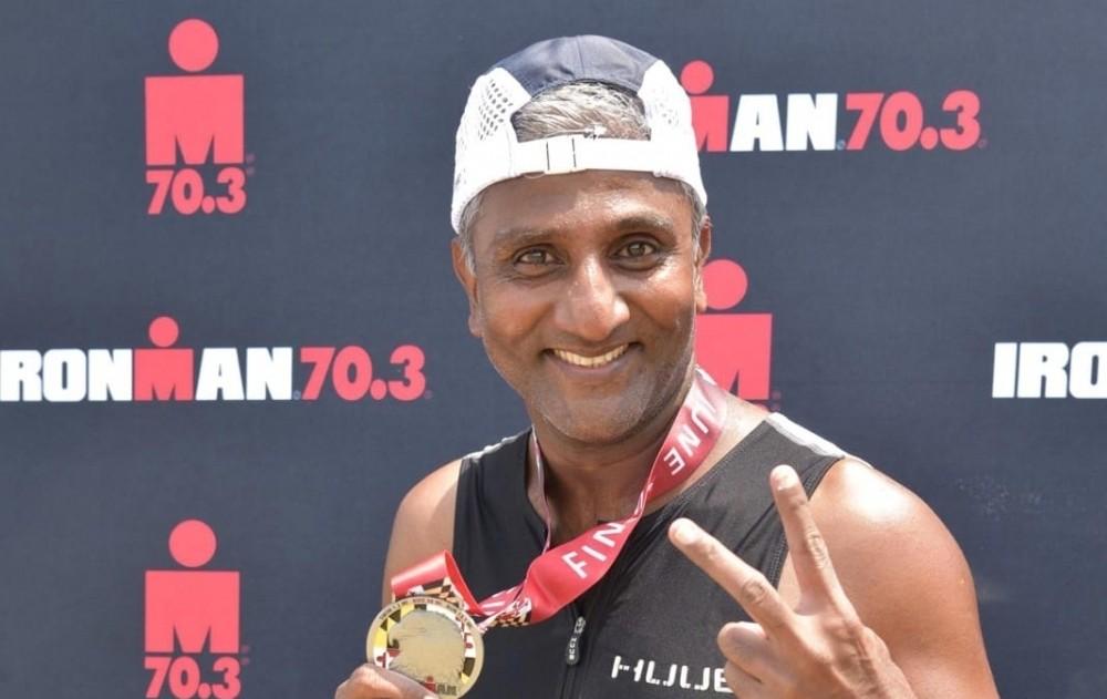 The Weekend Leader - Kerala Dentist Flemingson Lazarus Wins 4th IRONMAN Title