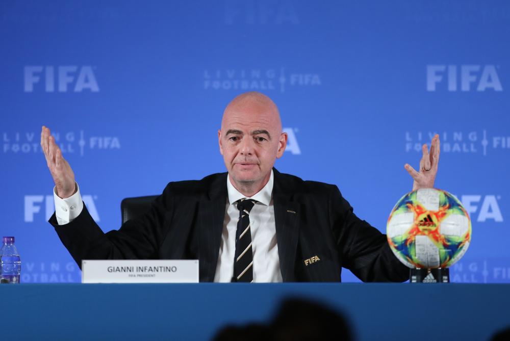 The Weekend Leader - Biennial World Cup would allow teams 'to dream', says FIFA chief Infantino