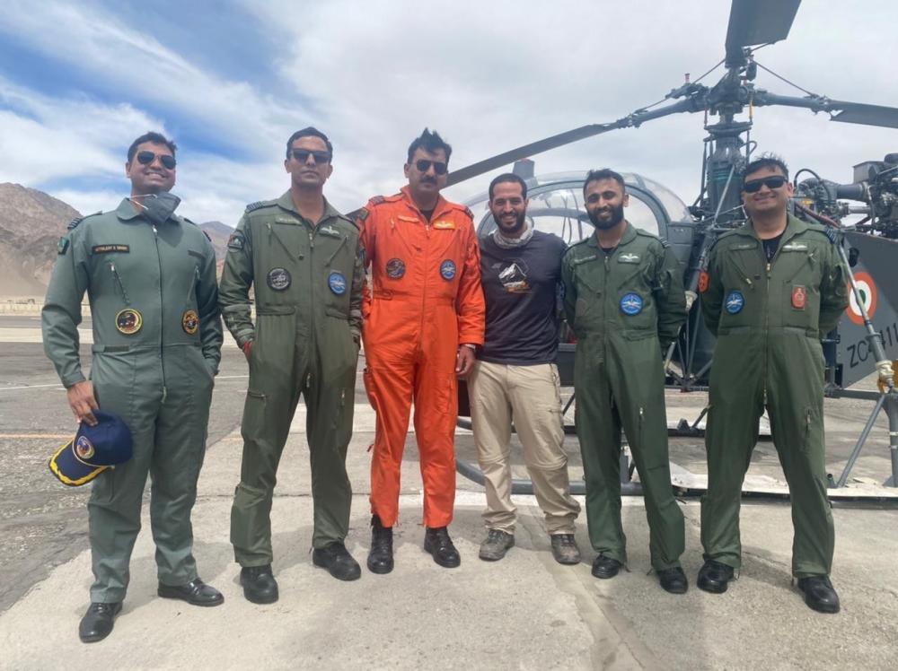 The Weekend Leader - IAF rescues Israeli national in Ladakh