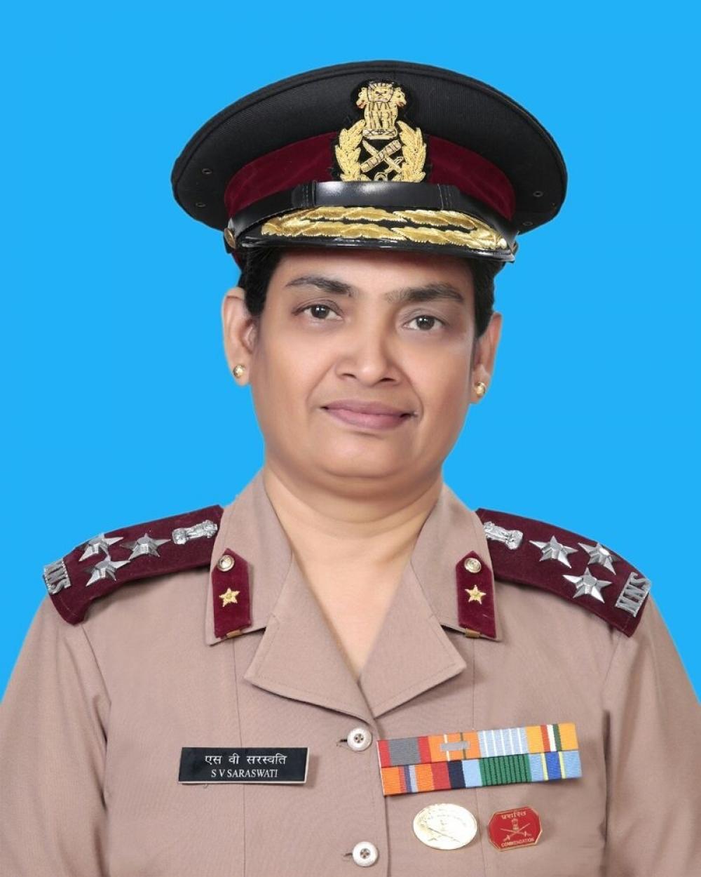 The Weekend Leader - Brigadier Saraswati honoured with Florence Nightingale Award