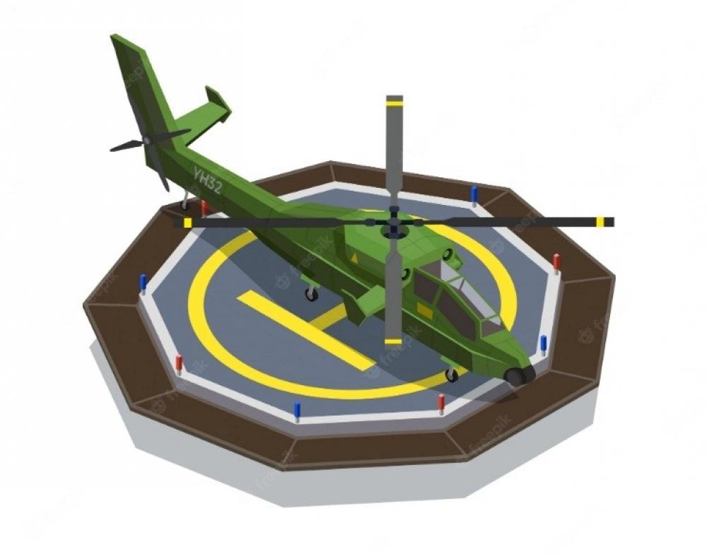 The Weekend Leader - 20 helipads with night landing facility built in LWE regions, more soon