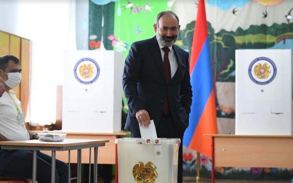 The Weekend Leader - Armenia votes in snap parliamentary polls