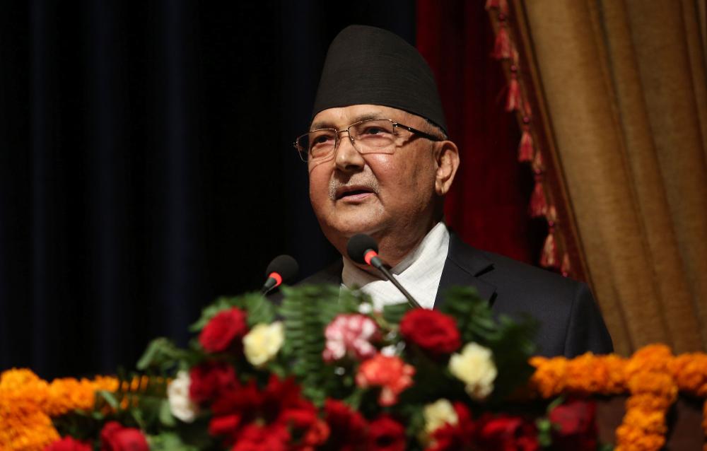 The Weekend Leader - Yoga originated in Nepal, not in India, claims PM Oli