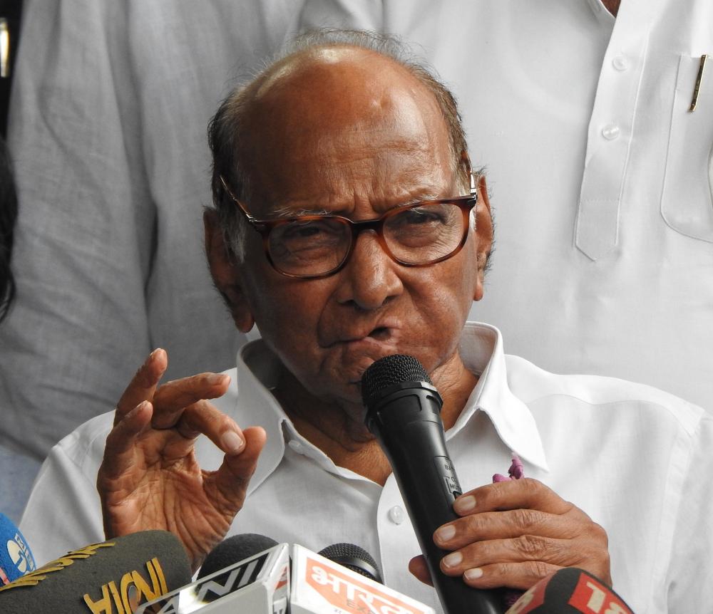 The Weekend Leader - Sharad Pawar Addresses Splits in NCP, Points to Centre's Enforcement Directorate Actions