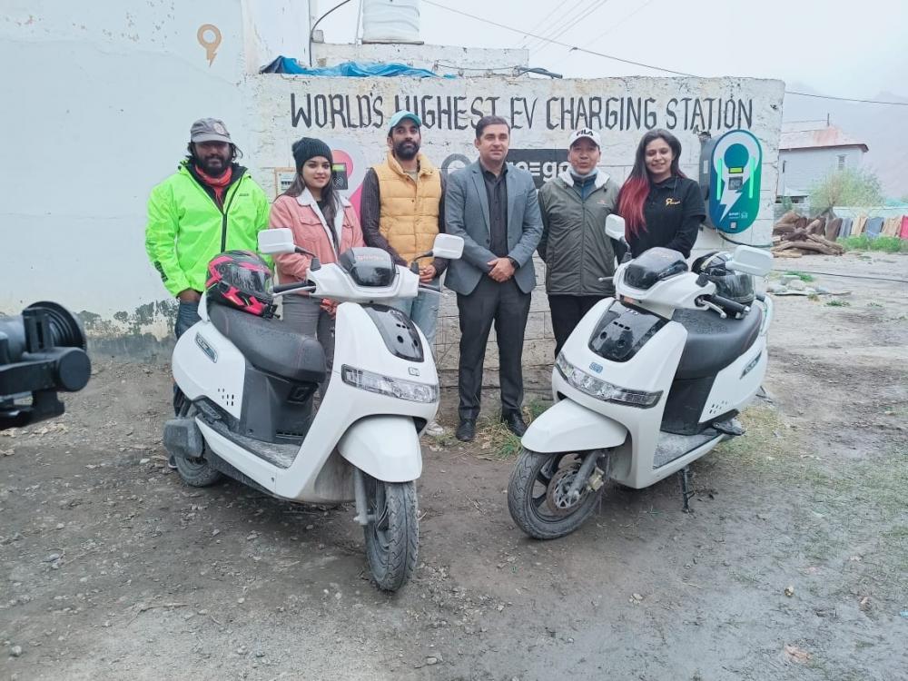 The Weekend Leader - India's highest EV charging station set up in Himachal