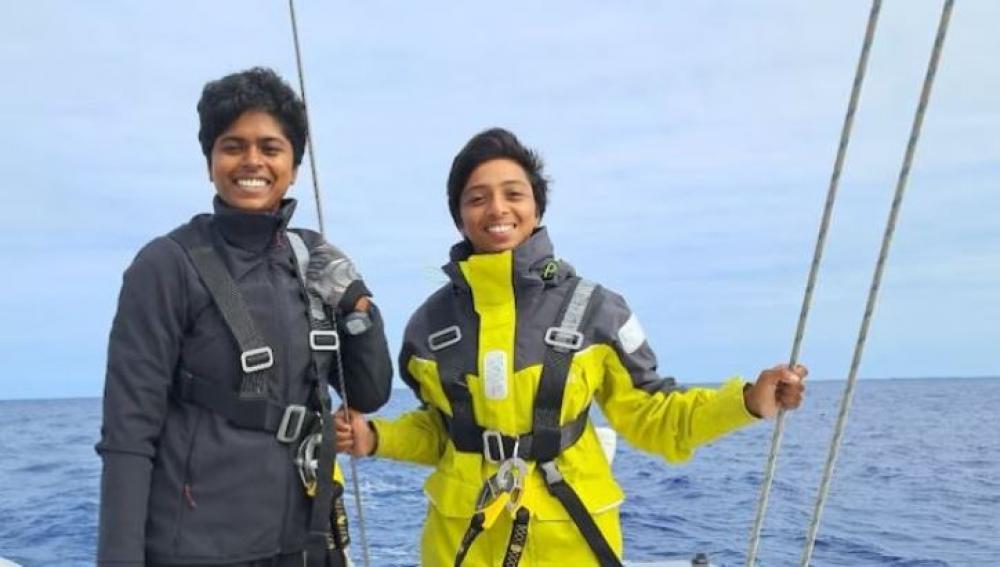 The Weekend Leader - Indian Navy’s Roopa A and Dilna K to Embark on Historic Global Circumnavigation