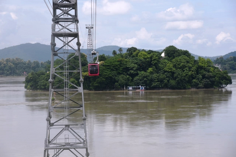 India's longest river ropeway service launched in Guwahati