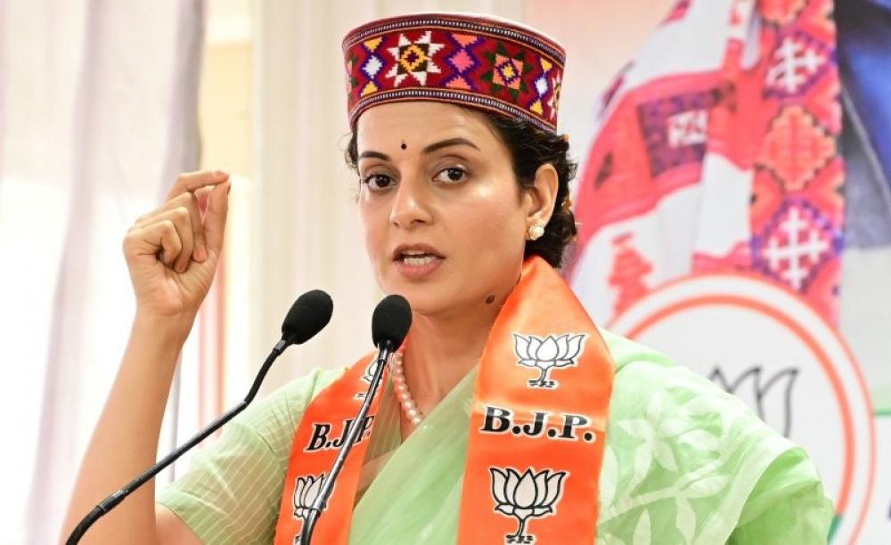 The Weekend Leader - BJP Distances Itself from Kangana Ranaut's Remarks on Farmers' Protest