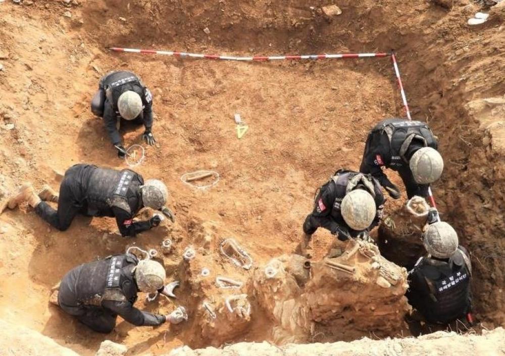 The Weekend Leader - S.Korea discovers more Korean War remains in DMZ