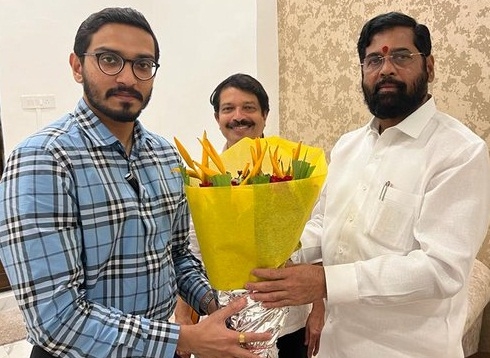 The Weekend Leader - Balasaheb Thackeray's grandson Nihar joins Eknath Shinde group