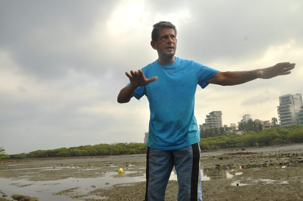 The Weekend Leader - Story of Rehan Merchant, the Mangroves Man of Mumbai who trying to create a Beach on Carter Road