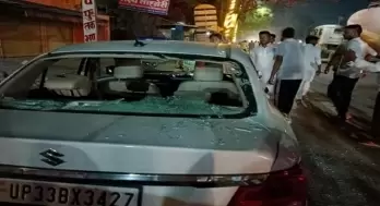 Congress Office In Amethi Attacked, Cars Vandalized