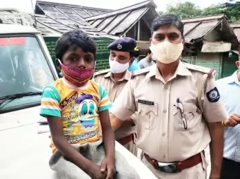 Slum boy, who scolds tourists, turns police mascot for Covid rules