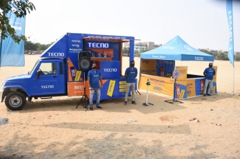 TECNO takes 'Moving Retail Shop' to rural India