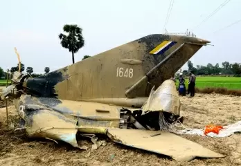 12 dead in Myanmar military plane crash