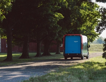 Amazon introduces 1st custom electric delivery vehicle