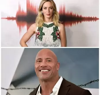 Emily Blunt on 'The Rock': 'He has such extraordinary presence