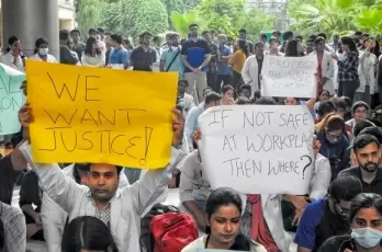 Nationwide Protests by Doctors After Kolkata Rape and Murder Case