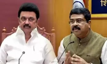 TN CM Challenges Dharmendra Pradhan Over Constitutional Validity Of Trilingual Policy