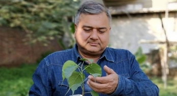 ?Indian environmentalist advocates a greenery revolution