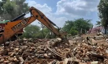 Demolition of YSRCP Office Sparks Political Firestorm in Andhra Pradesh