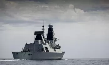 Russia expels UK warship for 'violating' territorial waters