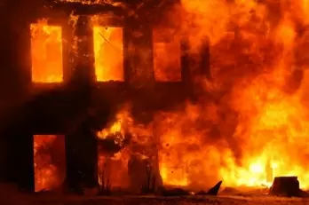 Fire Engulfs 50 Shops in Tiruppur's Banian Street, Huge Losses Incurred