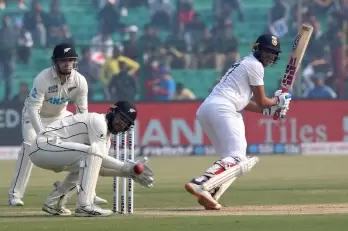 IND v NZ: Gill half-century steers India to 82/1 at lunch