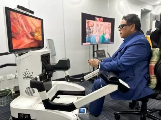 India’s 1st Robotic System Performs Telesurgeries Over A Distance Of 286 Km