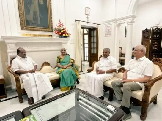 New Kerala Guv Strikes Cordial Tone, Hosts CM Vijayan And FM Sitharaman In Delhi